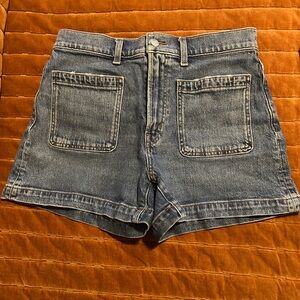Madewell Emmett Short, Denim Patch Pocket Edition